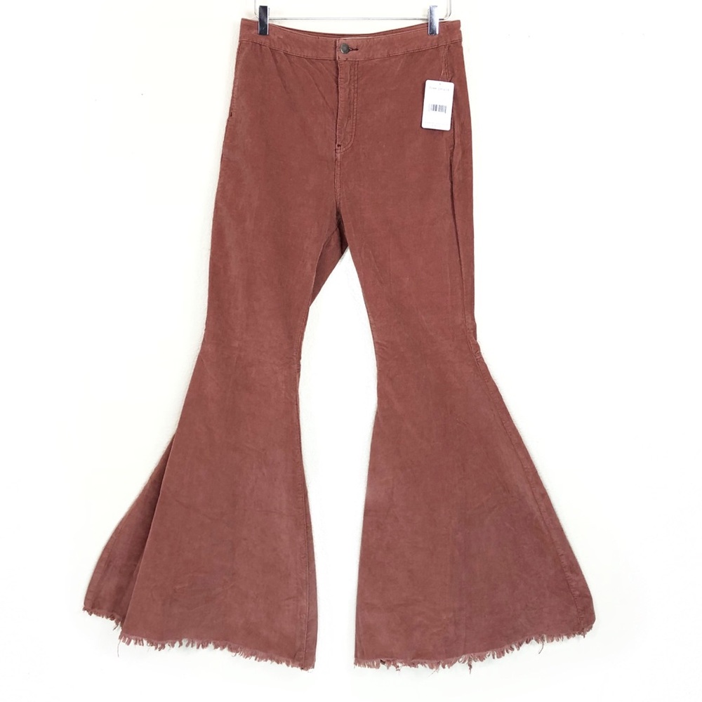 NWT Free People Just Float On Cord Flare Pants 30 - Picture 3 of 8